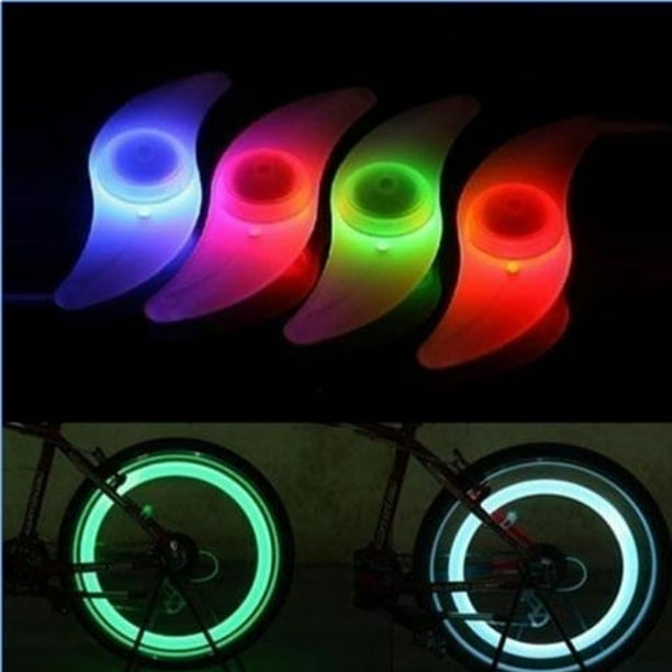 Safe Colorful Bikes Bicycle Cycling Spoke Wire Tire Tyre Wheel LED Bright Light 